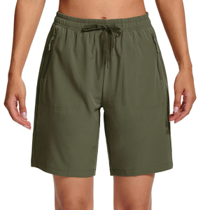 Shorts Cargo Transpirables con Cordón para Mujer, de Algodón, Casuales, Cómodos, para Verano - Product Image 4