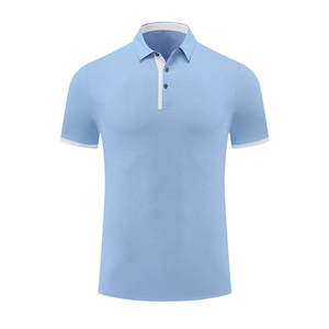 Polo tricoté slim élégant pour hommes – Collection été 2026 – Grandes tailles – Hauts en maille pour hommes – Polos à manches courtes tendance - Product Image 5