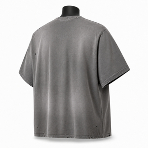 Camiseta Extra Grande con Logotipo Personalizado, OEM, ODM, Alta Calidad, Precio de Fábrica, Transpirable, Ligera, Cómoda, Proveedor de Ropa Casual - Product Image 5