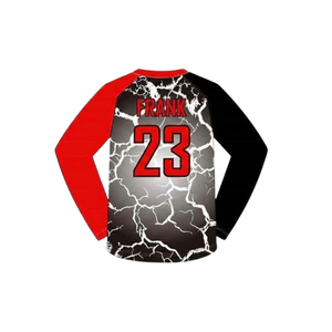 Professional Basketball Shooting Jersey 100% Polyester Eco-Friendly Lightweight <b>Mesh</b> Fabric Quick Dry Custom Sublimated Team - Product Image 3