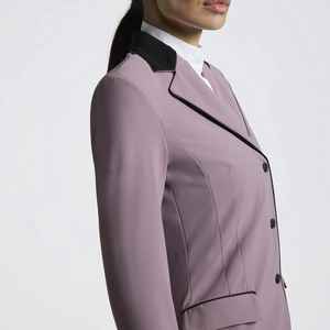 Vêtements d'équitation élégants, veste d'équitation respirante avec poches latérales, tissu extensible en coton et élasthanne - Product Image 2