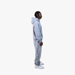 Men's Casual Winter Zipper Oversize Tracksuit Hoodie Sweatpants <b>Set</b> XL Custom Printed Fleece <b>Jogger</b> <b>Plus</b> <b>Size</b> With Logo - Product Image 6
