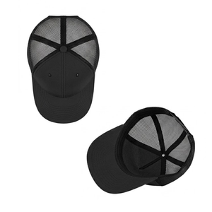 Casquette Trucker légère et tendance à 6 panneaux, unie, avec logo personnalisé, dos en maille, structure rigide et visière incurvée – Vente en gros directe usine Vietnam - Product Image 5