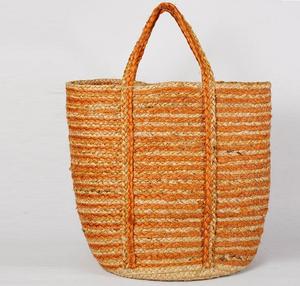 Bolso Bandolera de Yute Orgánico, Diseño Bohemio, Mini, Ecológico, Resistente, Reutilizable, para Playa y Viajes, Personalizado para Mujer - Product Image 1