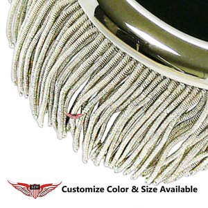 Accesorios de Vestir Ceremoniales Trenzados Elegantes de Metal Niquelado Bordado Ecológico Vintage KEW - Product Image 3