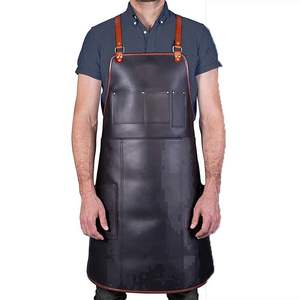 Nouvel arrivage : Tablier de boucher et de soudeur sans manches en cuir robuste, design personnalisé, tissé, durable, prix bas - Product Image 3