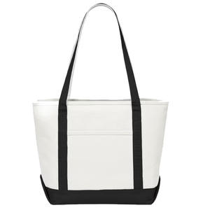 Bolsa de Playa Espaciosa de Lona con Asas de Transporte, Cierres de Cremallera Personalizados, Reutilizable, Resistente, 100% Lona de Algodón - Product Image 5