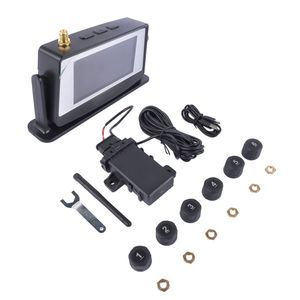 Sistema di Monitoraggio della Pressione degli Pneumatici Volvo a 6 Colori con 6 Sensori, Display LCD 24V, Frequenza 433MHz per Auto, Camper e Camion - Product Image 3