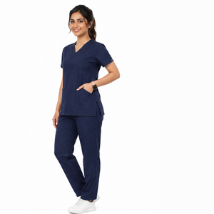 Tenue Médicale Personnalisée Unisexe – Blouse et Pantalon d'Infirmière/Médecin pour Hôpital et Clinique – Vêtements de Travail pour Soignants – Fournisseur en Gros - Product Image 5