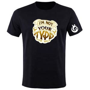 Camiseta cómoda de poliéster/algodón para gimnasio para hombre, ropa deportiva personalizada con patrón sólido, camiseta de fitness con cuello personalizado - Product Image 4