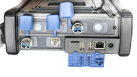 Machine d'essai optique de fibre de HSV 1310nm/32dB + 1550nm/30dB OTDR construit dans l'OPM + OLS + VFL + carte d'événement + module d'application + écran tactile de 7 pouces