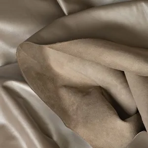 Cuir Aniline Champagne Luxueux et Souple de Qualité Supérieure, Idéal pour les Idées de Décoration Intérieure Élégante et les Accessoires de Design Intérieur - Product Image 6