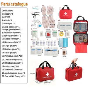 25-in-1 Wilderness Emergency Survival Kit, Multifunctionele SOS EDC EHBO-kit, Buitenactiviteiten Veiligheidsset voor Kamperen - Product Image 4