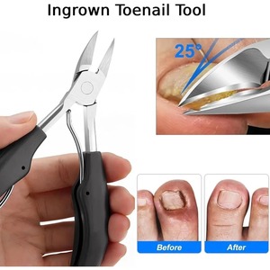 1/3 Piezas Cortaúñas para Uñas Encarnadas, Alicates de Podología para Corrección de Uñas, Cortacutículas, Herramienta de Cuidado para Paroniquia, Pedicura y Manicura - Product Image 5