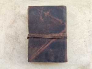 Journal A5 en cuir de détresse Journal vintage relié en cuir fait de papier antique fait à la main - Product Image 2