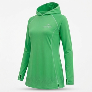 New Modest Swimwear Top Muslim Women Comfortable Long Sleeve <b>Hijab</b> Full Coverage Sporty UPF50+ Swimming Top - Product Image 1