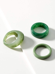 Resin Statement <b>Ring</b> Hand-painted Traditional Fashion Jewelry Transparent <b>Ring</b> by blossom <b>craft</b> india - Product Image 4