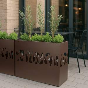 Grand pot en métal pour plantes, qualité supérieure, pot de jardinage en métal de qualité export, pot en fer, pot en laiton - Product Image 1