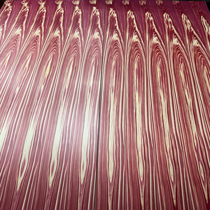 Panneau de contreplaqué décoratif IRODORITAI en cyprès Hinoki teinté rouge, placage, revêtement uréthane, design japonais, pour chambre et usage domestique - Product Image 4