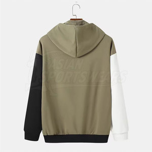 Pulls à capuche décontractés pour hommes, très demandés, en molleton 100 % coton, avec poches, respirants et à séchage rapide - Product Image 2