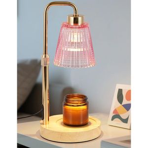 Lampe chauffe-bougie à intensité variable avec minuterie, cadeau d'anniversaire ou de pendaison de crémaillère pour femme et maman, élégante décoration pour la maison neuve avec chauffe-cire J - Product Image 1