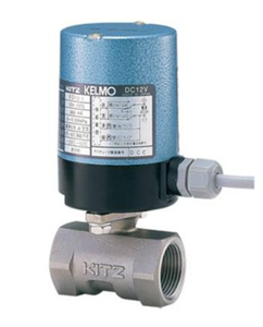 Válvula de Bola Eléctrica de Acero al Carbono KITZ de 1/2 pulg. NPT para Control de Flujo de Agua, Aceite y Gas, DC12V, OEM, Uso General - Product Image 1