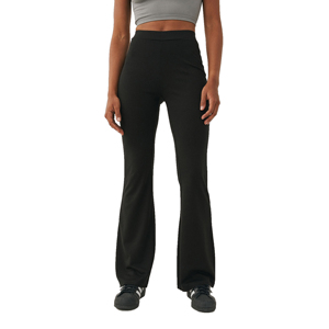 Pantalones de Campana para Mujer al por Mayor, Personalizados, Cintura Elástica, Ligeros, Ropa Casual de Invierno con Patrón Sólido, Venta en Línea - Product Image 1