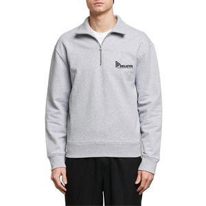 Sweat-shirt décontracté unisexe à capuche zippée avec logo personnalisé, en polyester/coton 280 g/m², avec poches, pour l'automne, impression numérique, vente en gros - Product Image 1