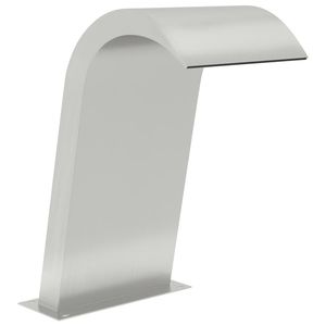 Fontana Decorativa Media in Acciaio Inossidabile 304 con Intarsi Argentati per Piscina - Product Image 2
