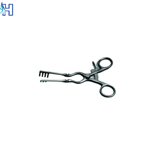Forceps chirurgical professionnel à pointes émoussées en acier inoxydable pour applications cliniques, hospitalières, laboratoires et vétérinaires - Product Image 5