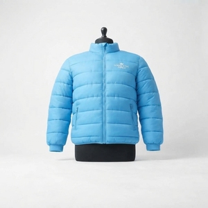 Veste matelassée pour homme, épaisse, coupe-vent, chaude, pour l'extérieur en hiver, fermeture éclair décontractée, rembourrage en coton - Product Image 4