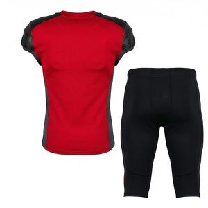 Camisetas de Fútbol Americano Sublimadas Personalizadas de Alta Calidad, Cortas, Transpirables, de Secado Rápido, para Verano, Uniformes de Equipo Personalizados al por Mayor - Product Image 3