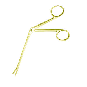 Pinzas Nasales Rectas de Oro Puro Premium 5x10mm, Instrumento Quirúrgico ORL, Pinzas de Precisión de Alta Calidad - Product Image 2