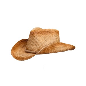 Unisex Straw Cowboy <b>Hat</b> Wide Brim Casual Adult Outdoor Spring <b>Summer</b> 56-58CM - Product Image 1