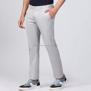 Nardon Apparel Couleur personnalisée Derniers pantalons légers décontractés en toile à jambe droite pour hommes 2025 - Product Image 1