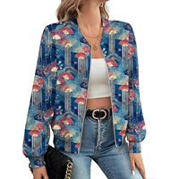 Blousons Bomber Légers Vintage pour Femmes, Manteau Coupe-Vent à Manches Longues à Bouton Unique, Vêtement d'Extérieur Élégant Style Streetwear en Peau de Mouton