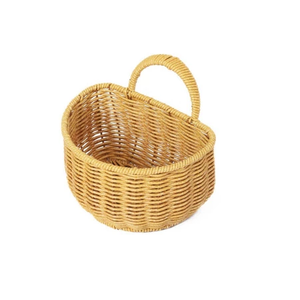 Handwoven Rattan Picnic Storage Bag Set L S Rectangular Round with Handles Natural Home Decoration Vinagreen - Product Image 5