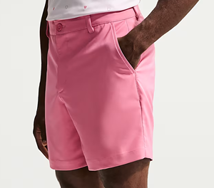 Shorts de golf blancs pour hommes, shorts respirants, shorts de golf personnalisés - Product Image 1