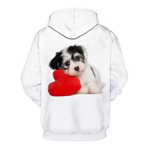 <b>Animated</b> Sublimated Camouflage 100% Cotton Pet Dog Hoodie 3D High Quality Unisex Winter Outdoor Sports Pullover Latest Designs - Product Image 6