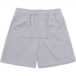 Prix de gros des shorts de course Marathon pour hommes 100% coton Shorts décontractés avec poches Impression personnalisée Motif solide - Product Image 5
