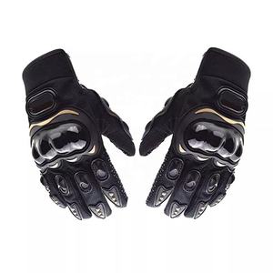 Gants de course en cuir respirants, coupe-vent et antidérapants à doigts complets pour la moto, le motocross et les sports, couleur personnalisée, unisexe 2026 - Product Image 1