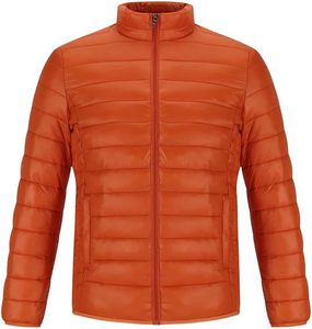 Custom OEM Men's <b>Bubble</b> Puffer Jacket Premium Quilted Winter <b>Coat</b> with Lightweight Thermal Insulation and Windproof Protection - Product Image 1