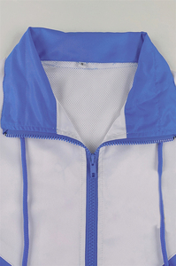 Blouson de moto unisexe coupe-vent avec col montant et fermeture éclair, respirant, grandes tailles disponibles, vente en gros - Product Image 6