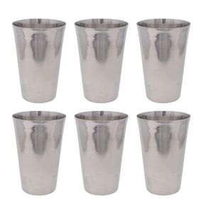 Vasos de chupito de acero inoxidable de pequeña capacidad con superficie pulida para servir licor, whisky, vodka y tequila - Product Image 3