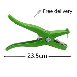 1 Pieza Pinza para Aretes de Oreja, Dispositivo de Control Animal, Pinza Metálica Verde para Aretes de Oreja, Herramienta de Identificación para Cerdos, Vacas, Ovejas y Conejos - Product Image 6