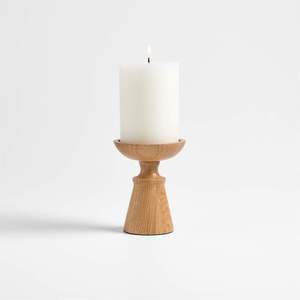 Handcrafted Solid Wooden Candle Holder Suitable For Dining Table Decor Meditation Space And Relaxing <b>Mood</b> <b>Lighting</b> - Product Image 2