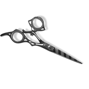 Ciseaux de barbier professionnels, ciseaux de coiffure de haute qualité en acier inoxydable, fournitures de salon de coiffure - Product Image 5