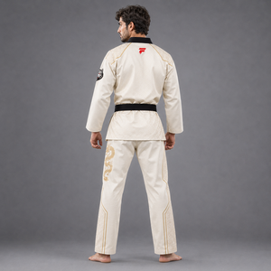 Combinaison de taekwondo légère à double V offrant un confort, une agilité et des performances durables pendant l'entraînement - Product Image 2