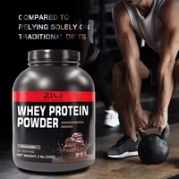 Bubuk Penambah Berat Badan Bersertifikat Label Pribadi dengan Whey Protein Creatine untuk Meningkatkan Massa Otot Suplemen GMP