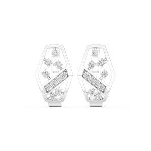 Bigbest Jewels 10K Matte Black Rhodium Plated Spike Hoop <b>Earrings</b> - Product Image 6